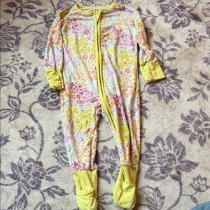 Little Sleepies Pretty Posies Zippy 6-12 Months